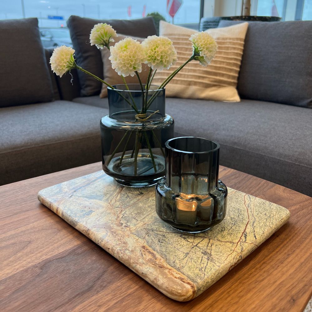 Bakke/skærebræt i marmor