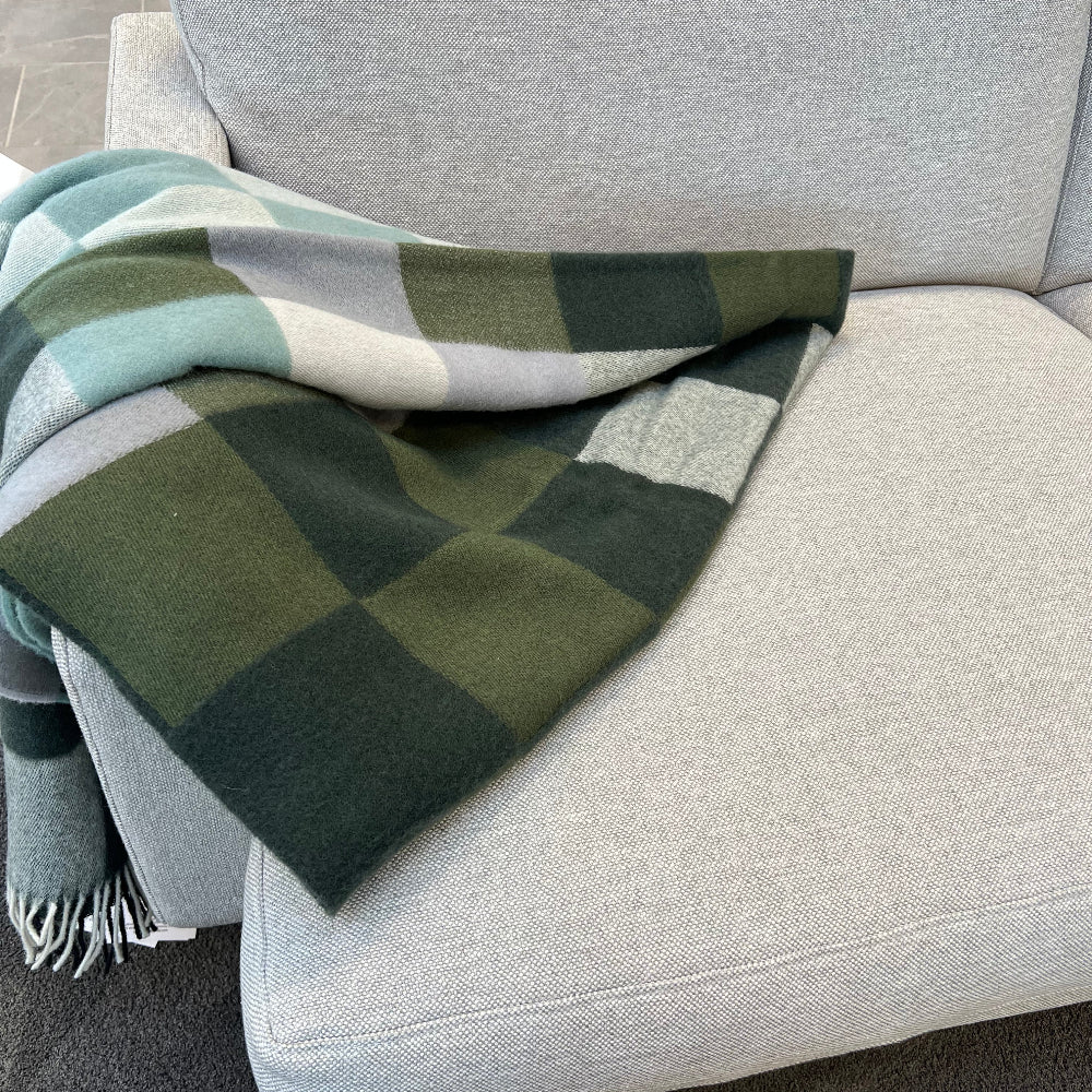 Plain Beat plaid - Dark Greens
