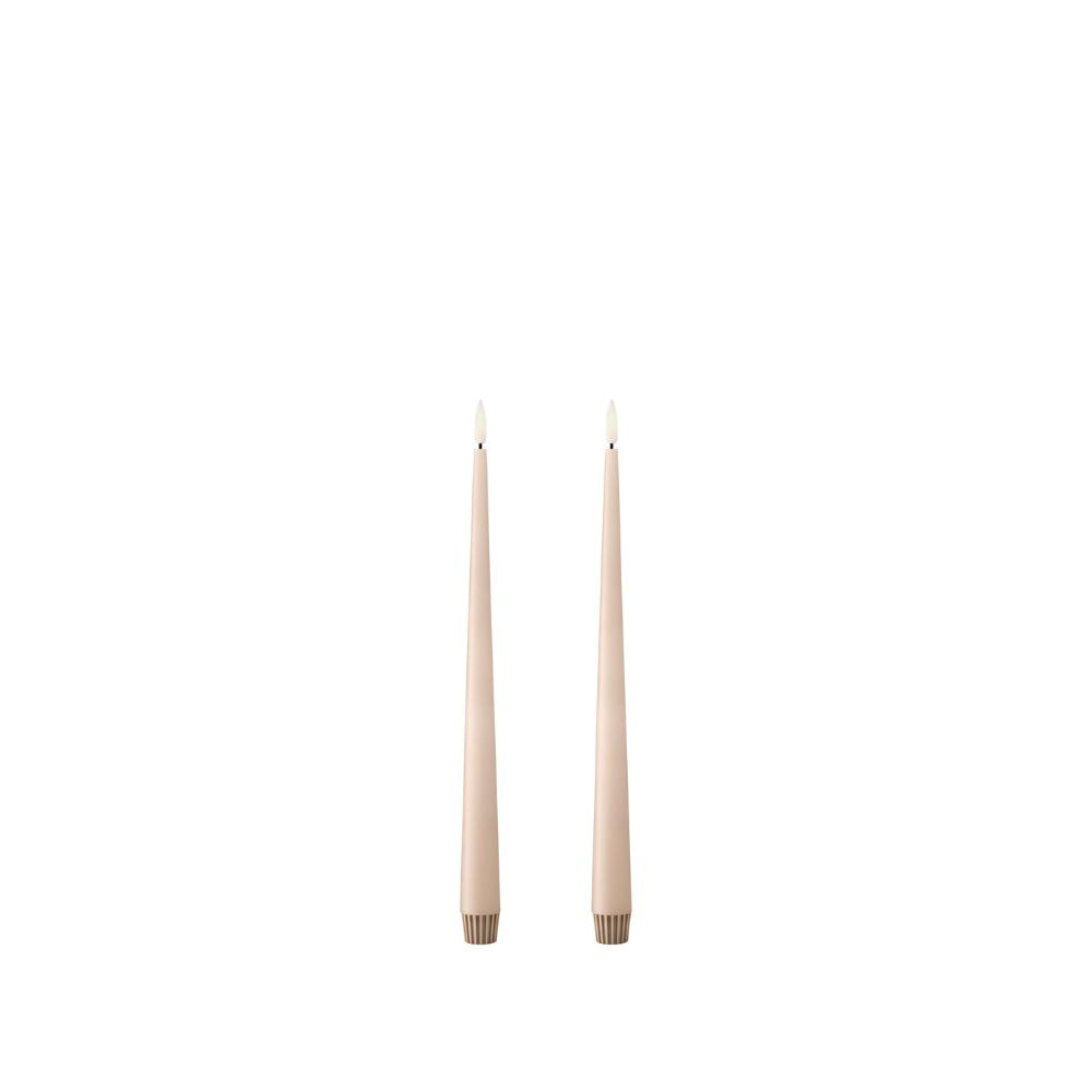 LED stagelys 2-pak Ice Latte 30 cm fra ester & erik
