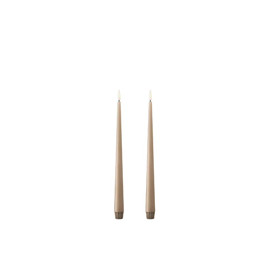 LED stagelys 2-pak Nougat Note 30 cm fra ester & erik