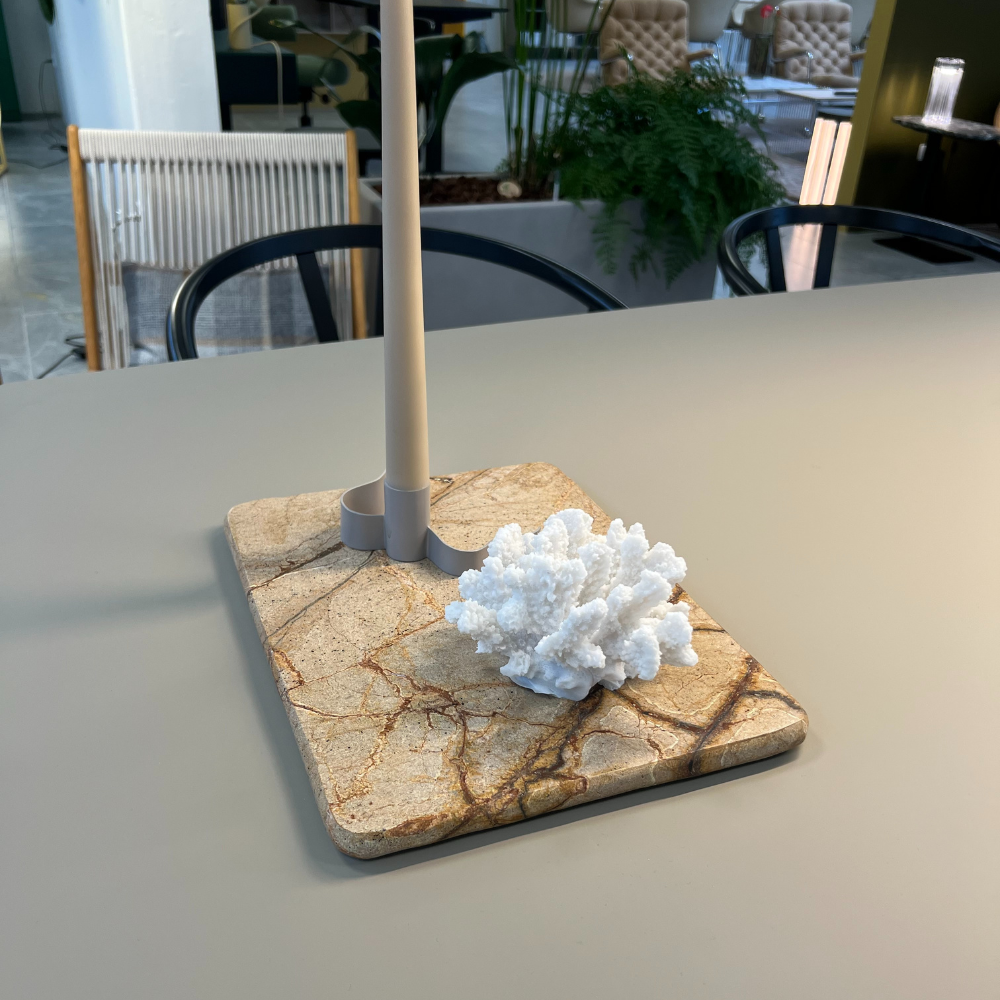 Bakke/skærebræt i marmor