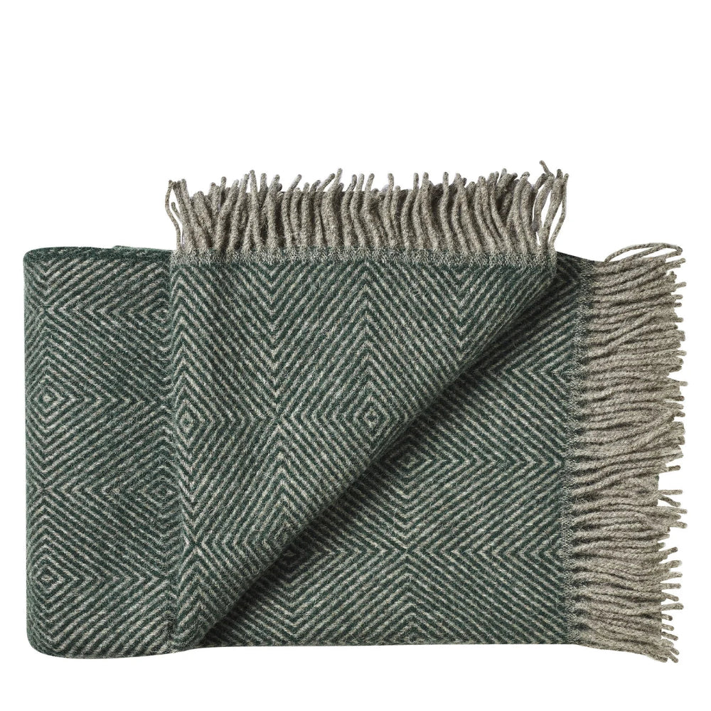 Fanø plaid - Dark Pine Green
