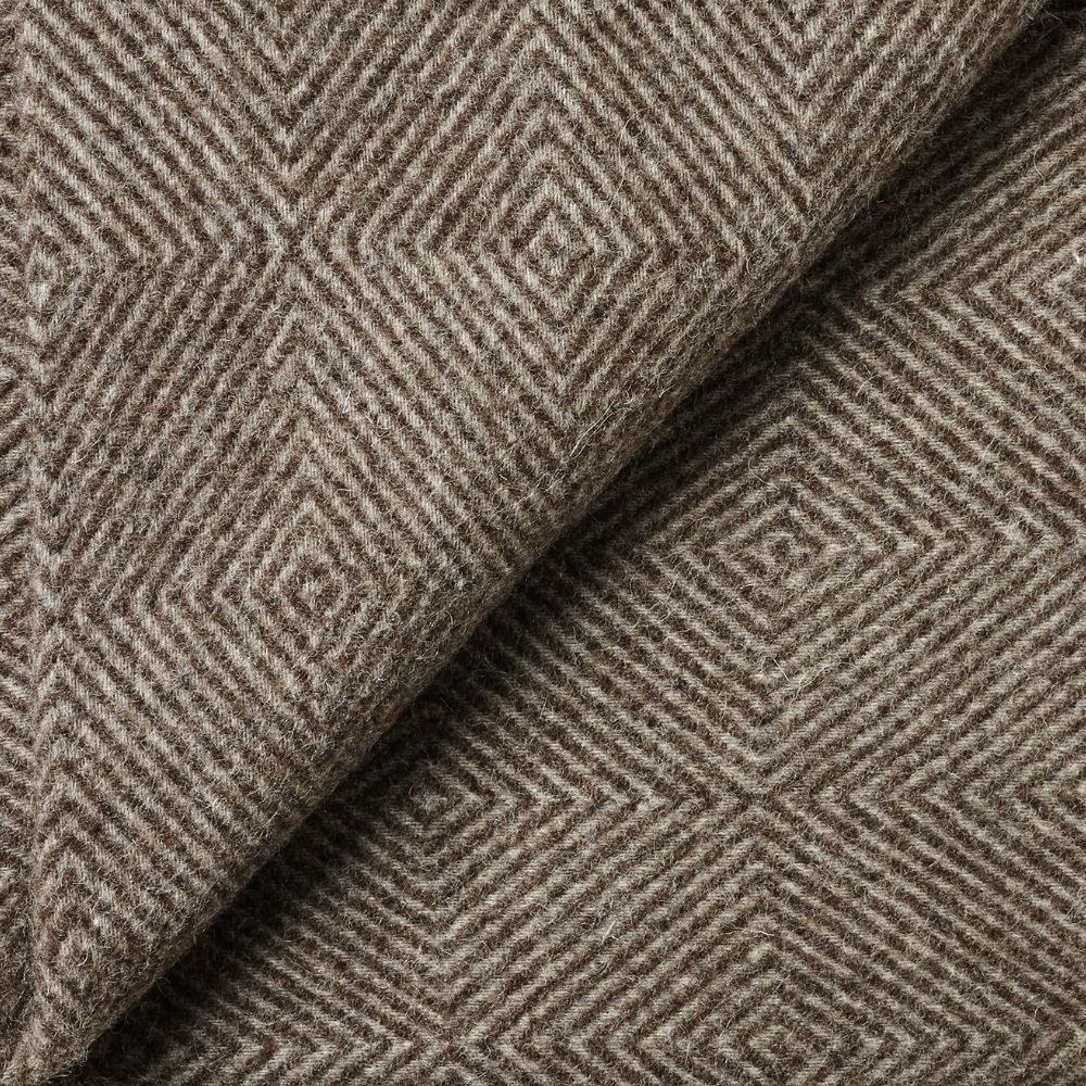 Fanø plaid - Ash Brown