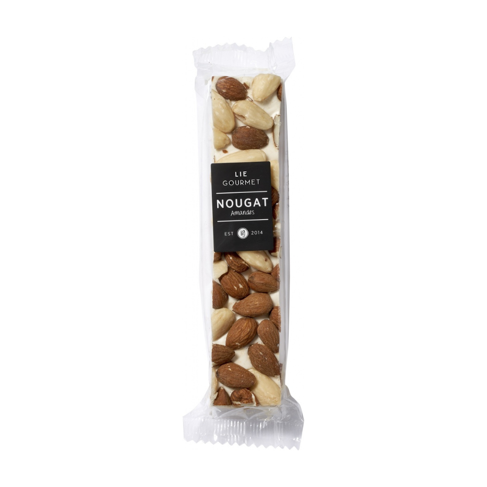 Fransk nougat med mandler fra Lie Gourmet
