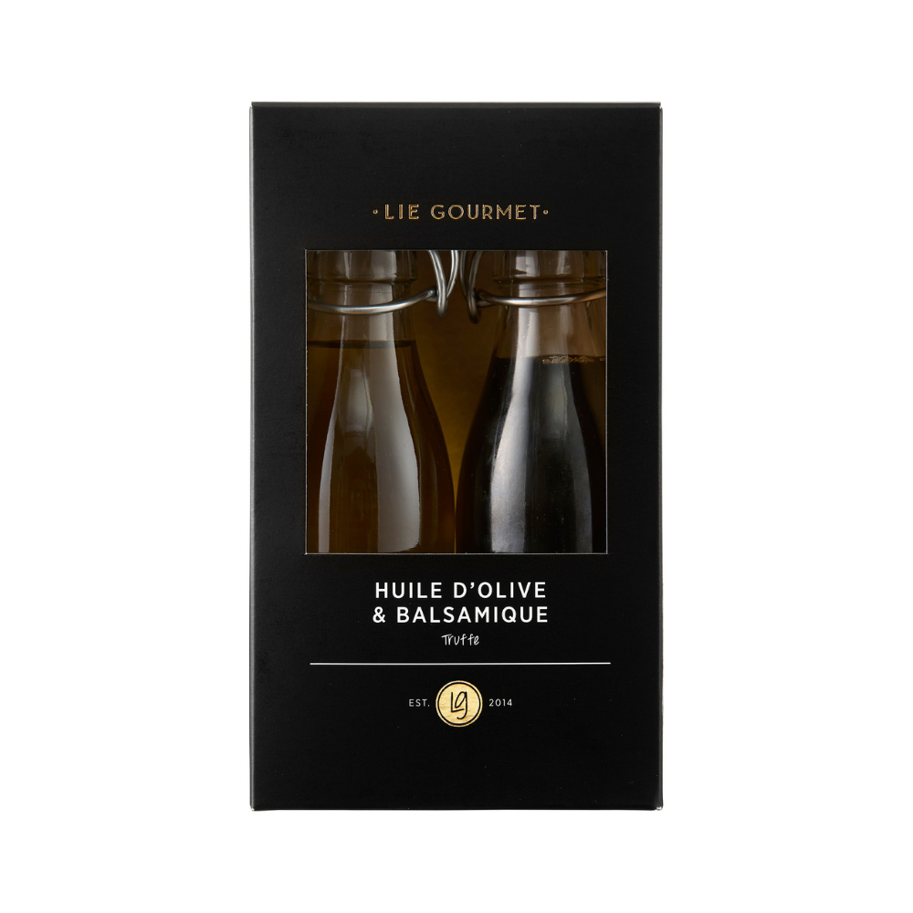 Gavesæt med olie og balsamico fra Lie Gourmet