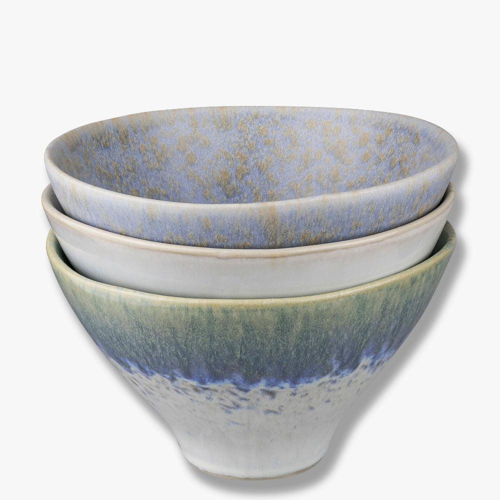 ELEMENTS stentøjsskål i Blue Tones fra Mette Ditmer, medium