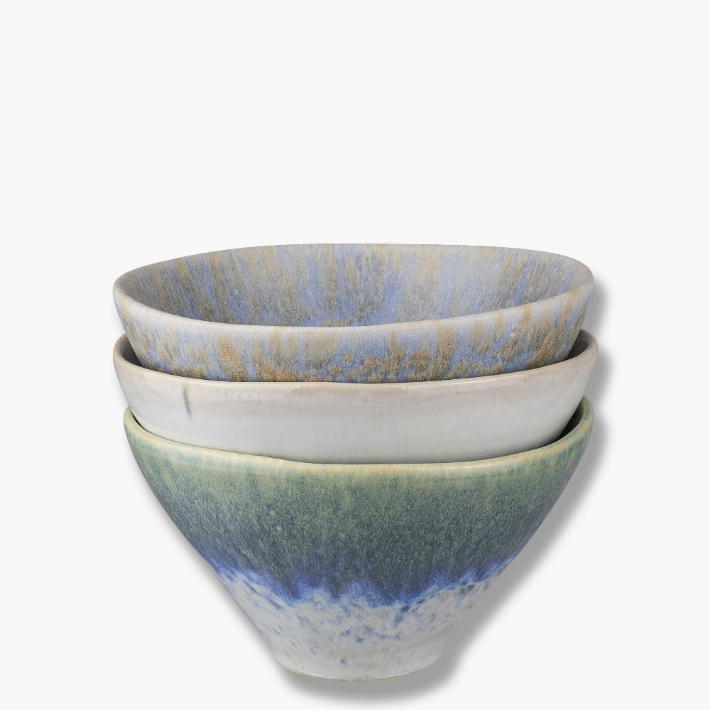 ELEMENTS stentøjsskål i Blue Tones fra Mette Ditmer, small