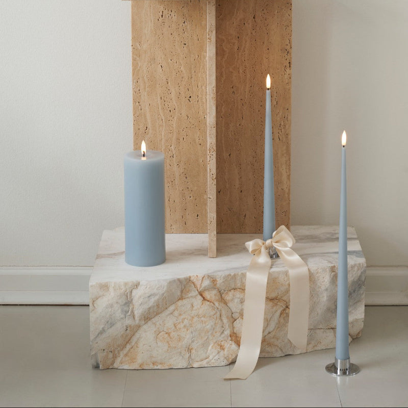 LED stagelys: Dusty Blue - 2-pak