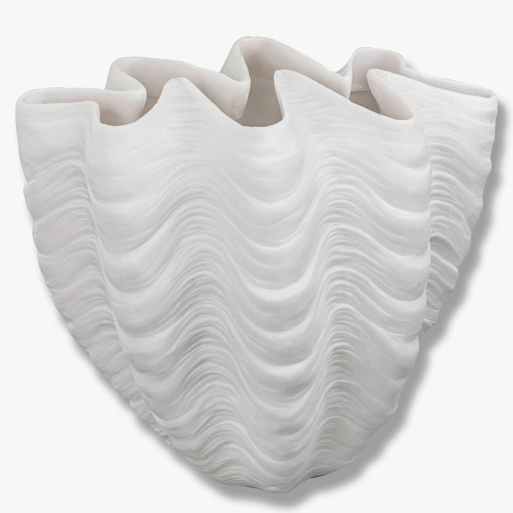 SHELL vase i off-white fra Mette Ditmer, large