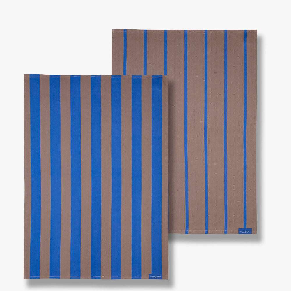 STRIPES viskestykke i blush fra Mette Ditmer, 2-pak